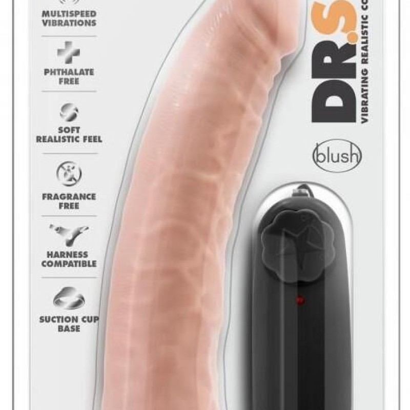 Gode vibrant Dr Dave Dr Skin 18 x 4cm Gode vibrant Dr Dave Dr Skin 18 x 4cm