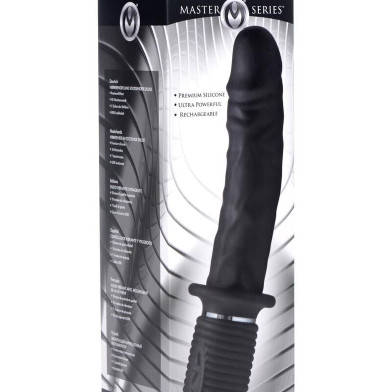 Gode vibrant avec percussions Power Pounder 17 x 4.5 cm Gode vibrant avec percussions Power Pounder 17 x 4.5 cm