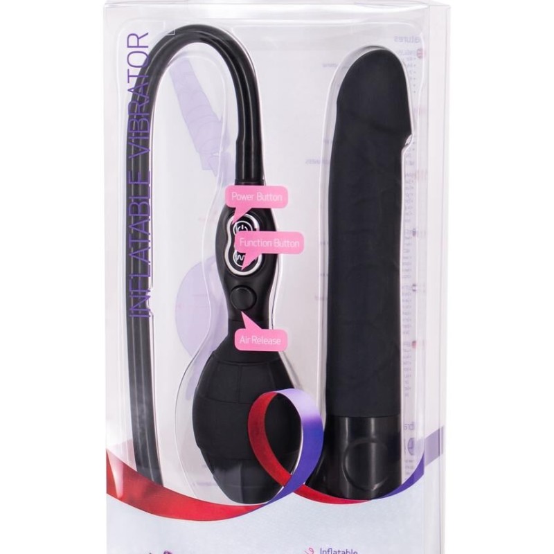 Gode gonflable vibrant Thin power 15 x 3 cm Gode gonflable vibrant Thin power 15 x 3 cm