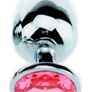 Plug Bijou Strass Rose - MEDIUM 7 x 3.4cm Plug Bijou Strass Rose - MEDIUM 7 x 3.4cm