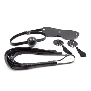 Ensemble de soumission en similicuir - accessoires BDSM pas cher Ensemble de soumission en similicuir - accessoires BDSM pas cher