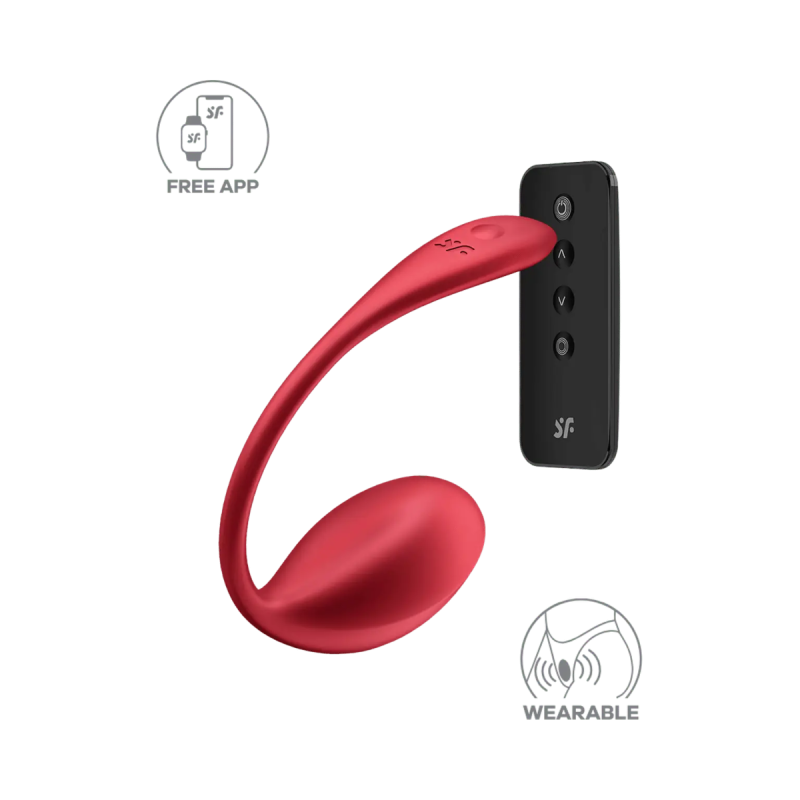 Oeuf Vibrant Connecté Petal - Satisfyer | Plaisir Connecté et Intense