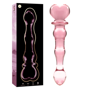 NEBULA SERIES BY IBIZA - MODÈLE 21 GODE EN VERRE BOROSILICATE CLAIR 20.5 CM -O- 3.5 CM NEBULA SERIES BY IBIZA - MODÈLE 21 GODE EN VERRE BOROSILICATE CLAIR 20.5 CM -O- 3.5 CM