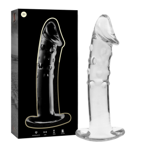 NEBULA SERIES BY IBIZA - MODÈLE 19 GODE EN VERRE BOROSILICATE CLAIR 18.5 CM -O- 4 CM NEBULA SERIES BY IBIZA - MODÈLE 19 GODE EN VERRE BOROSILICATE CLAIR 18.5 CM -O- 4 CM