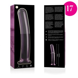 NEBULA SERIES BY IBIZA - MODÈLE 17 GODE EN VERRE BOROSILICATE CLAIR 18.5 CM -O- 3 CM NEBULA SERIES BY IBIZA - MODÈLE 17 GODE EN VERRE BOROSILICATE CLAIR 18.5 CM -O- 3 CM