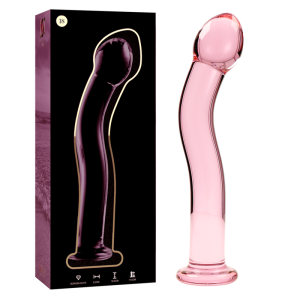 NEBULA SERIES BY IBIZA - MODÈLE 18 GODE EN VERRE BOROSILICATE CLAIR 18.5 CM -O- 3.5 CM NEBULA SERIES BY IBIZA - MODÈLE 18 GODE EN VERRE BOROSILICATE CLAIR 18.5 CM -O- 3.5 CM