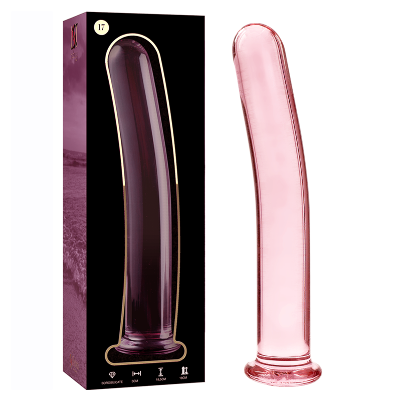 NEBULA SERIES BY IBIZA - MODÈLE 17 GODE EN VERRE BOROSILICATE CLAIR 18.5 CM -O- 3 CM NEBULA SERIES BY IBIZA - MODÈLE 17 GODE EN VERRE BOROSILICATE CLAIR 18.5 CM -O- 3 CM