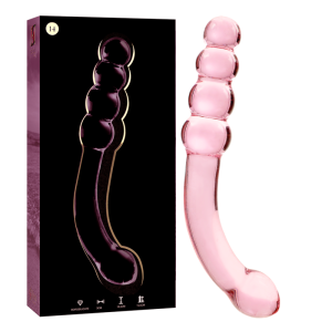 NEBULA SERIES BY IBIZA - MODÈLE 14 GODE EN VERRE BOROSILICATE CLAIR 18.5 CM -O- 3 CM NEBULA SERIES BY IBIZA - MODÈLE 14 GODE EN VERRE BOROSILICATE CLAIR 18.5 CM -O- 3 CM
