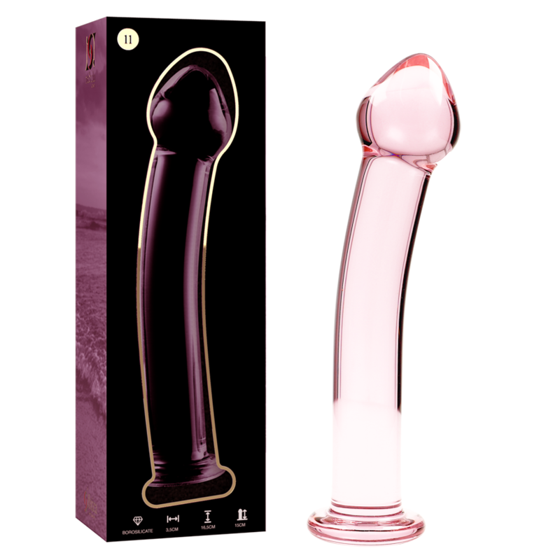 NEBULA SERIES BY IBIZA - MODÈLE 11 GODE EN VERRE BOROSILICATE CLAIR 16 CM -O- 3 CM NEBULA SERIES BY IBIZA - MODÈLE 11 GODE EN VERRE BOROSILICATE CLAIR 16 CM -O- 3 CM
