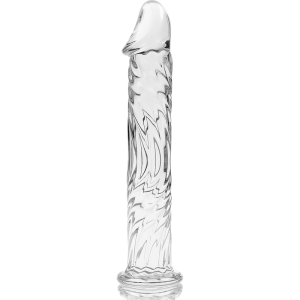 NEBULA SERIES BY IBIZA - MODÈLE 12 GODE EN VERRE BOROSILICATE CLAIR 17 CM -O- 3.5 CM NEBULA SERIES BY IBIZA - MODÈLE 12 GODE EN VERRE BOROSILICATE CLAIR 17 CM -O- 3.5 CM