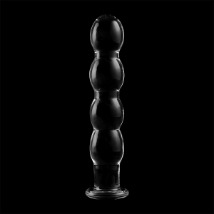 NEBULA SERIES BY IBIZA - MODÈLE 10 GODE EN VERRE BOROSILICATE CLAIR 16.5 CM -O- 3.5 CM NEBULA SERIES BY IBIZA - MODÈLE 10 GODE EN VERRE BOROSILICATE CLAIR 16.5 CM -O- 3.5 CM