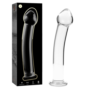 NEBULA SERIES BY IBIZA - MODÈLE 11 GODE EN VERRE BOROSILICATE CLAIR 16 CM -O- 3 CM NEBULA SERIES BY IBIZA - MODÈLE 11 GODE EN VERRE BOROSILICATE CLAIR 16 CM -O- 3 CM
