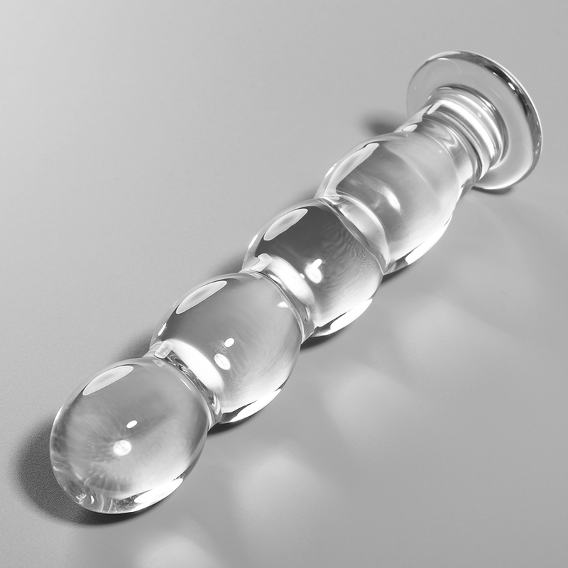 NEBULA SERIES BY IBIZA - MODÈLE 10 GODE EN VERRE BOROSILICATE CLAIR 16.5 CM -O- 3.5 CM NEBULA SERIES BY IBIZA - MODÈLE 10 GODE EN VERRE BOROSILICATE CLAIR 16.5 CM -O- 3.5 CM
