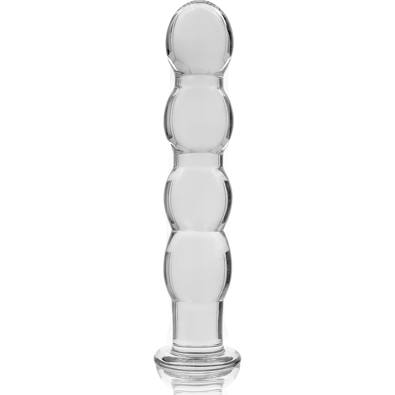 NEBULA SERIES BY IBIZA - MODÈLE 10 GODE EN VERRE BOROSILICATE CLAIR 16.5 CM -O- 3.5 CM NEBULA SERIES BY IBIZA - MODÈLE 10 GODE EN VERRE BOROSILICATE CLAIR 16.5 CM -O- 3.5 CM