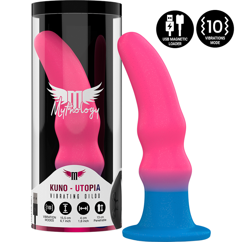 MYTHOLOGY - KUNO UTOPIA DILDO M - VIBRATEUR COMPATIBLE AVEC LA TECHNOLOGIE SANS FIL WATCHME MYTHOLOGY - KUNO UTOPIA DILDO M - VIBRATEUR COMPATIBLE AVEC LA TECHNOLOGIE SANS FIL WATCHME
