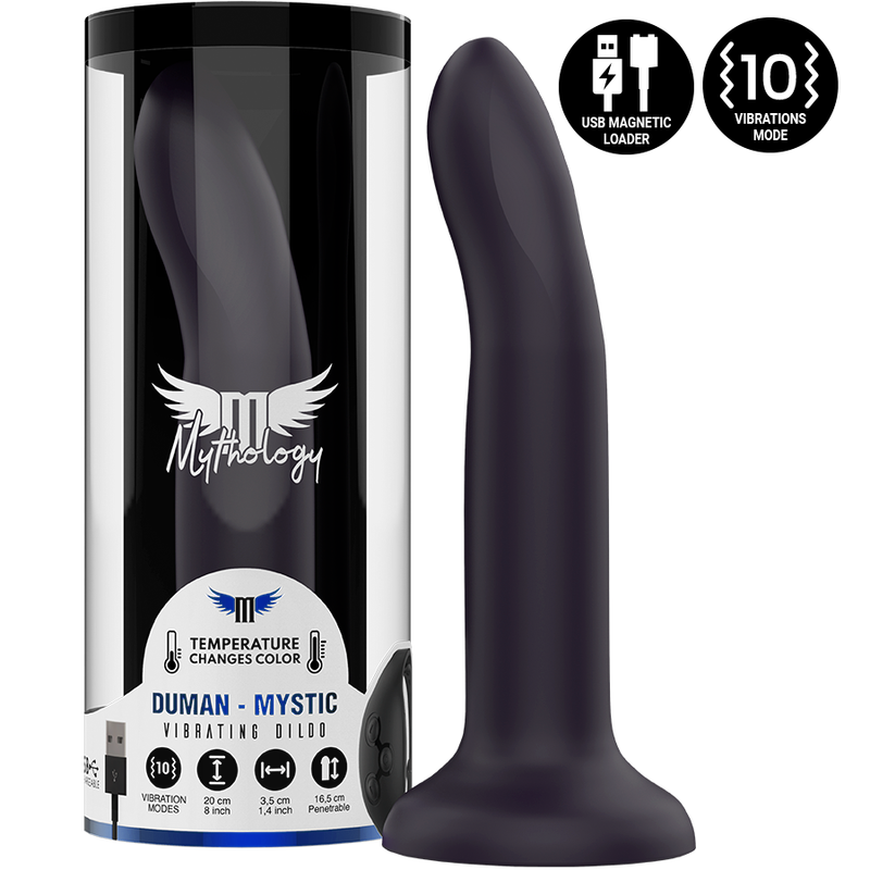 MYTHOLOGY - DUMAN MYSTIC DILDO L - VIBRATEUR COMPATIBLE AVEC LA TECHNOLOGIE SANS FIL WATCHME MYTHOLOGY - DUMAN MYSTIC DILDO L - VIBRATEUR COMPATIBLE AVEC LA TECHNOLOGIE SANS FIL WATCHME