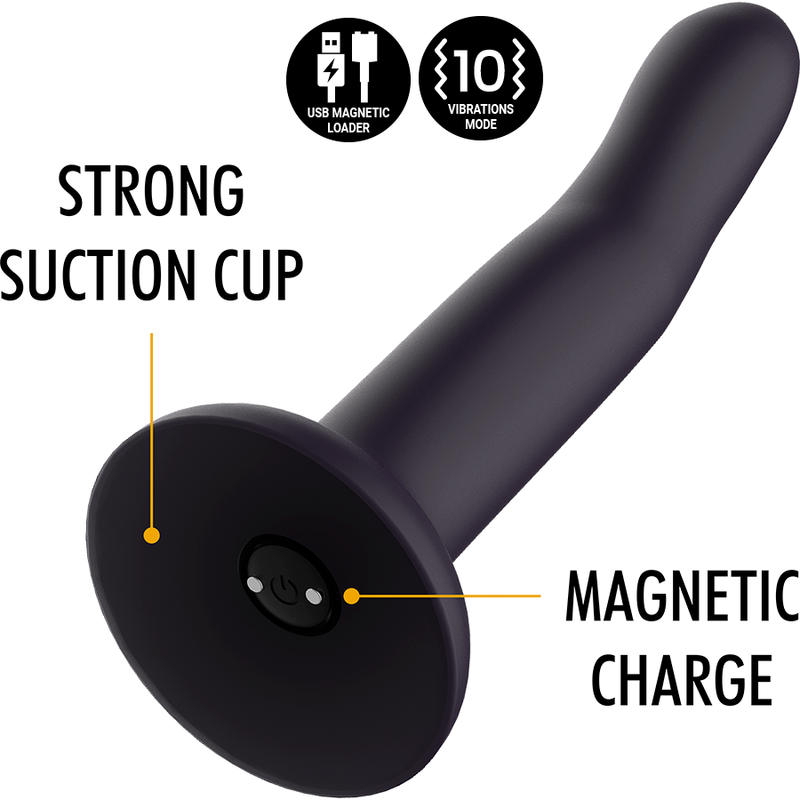 MYTHOLOGY - DUMAN MYSTIC DILDO M - VIBRATEUR COMPATIBLE AVEC LA TECHNOLOGIE SANS FIL WATCHME MYTHOLOGY - DUMAN MYSTIC DILDO M - VIBRATEUR COMPATIBLE AVEC LA TECHNOLOGIE SANS FIL WATCHME