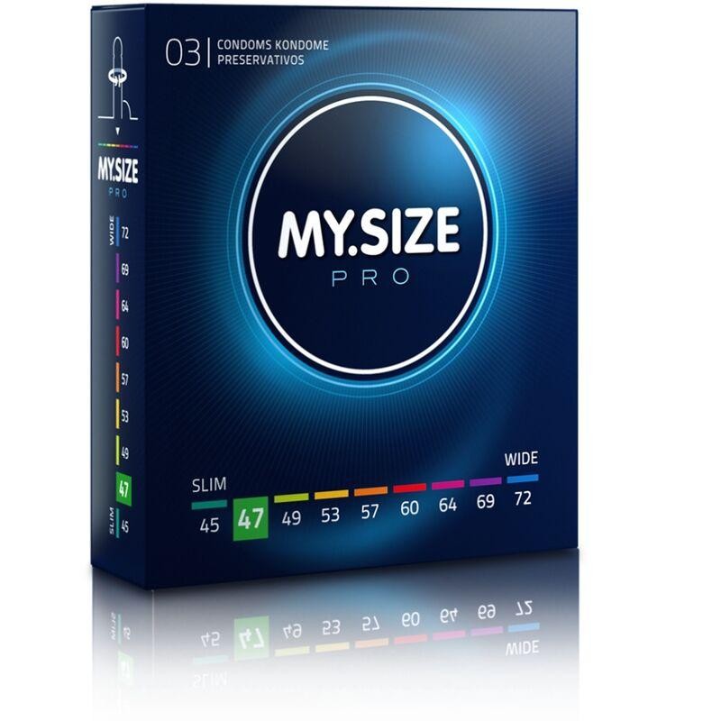 MY SIZE - PRO PRESERVATIFS 47 MM 3 UNITES MY SIZE - PRO PRESERVATIFS 47 MM 3 UNITES