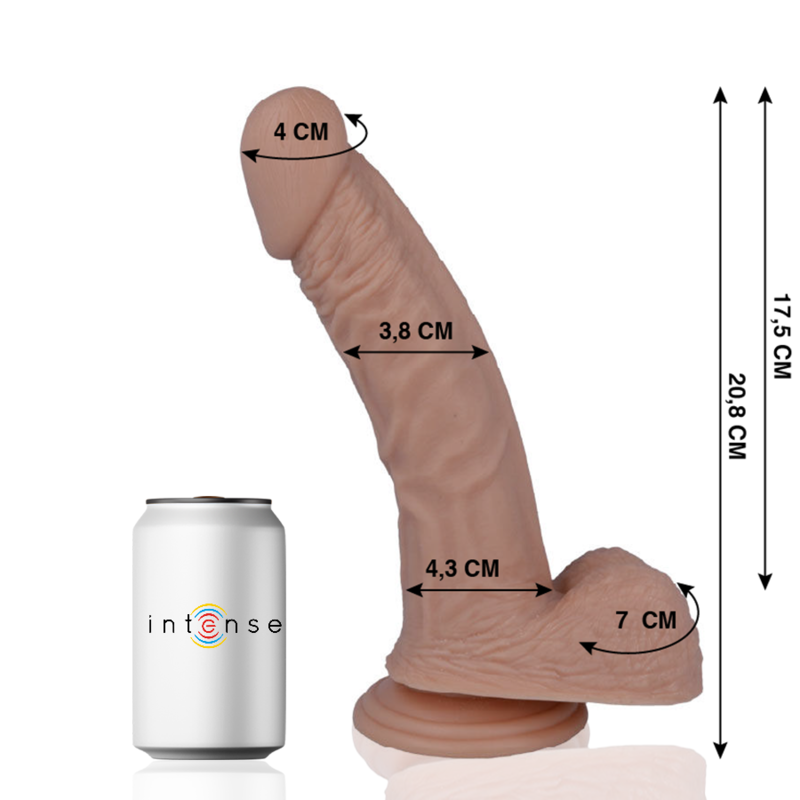 MR INTENSE - 23 PÉNIS RÉALISTE 20.8 CM -O- 3.8 CM MR INTENSE - 23 PÉNIS RÉALISTE 20.8 CM -O- 3.8 CM