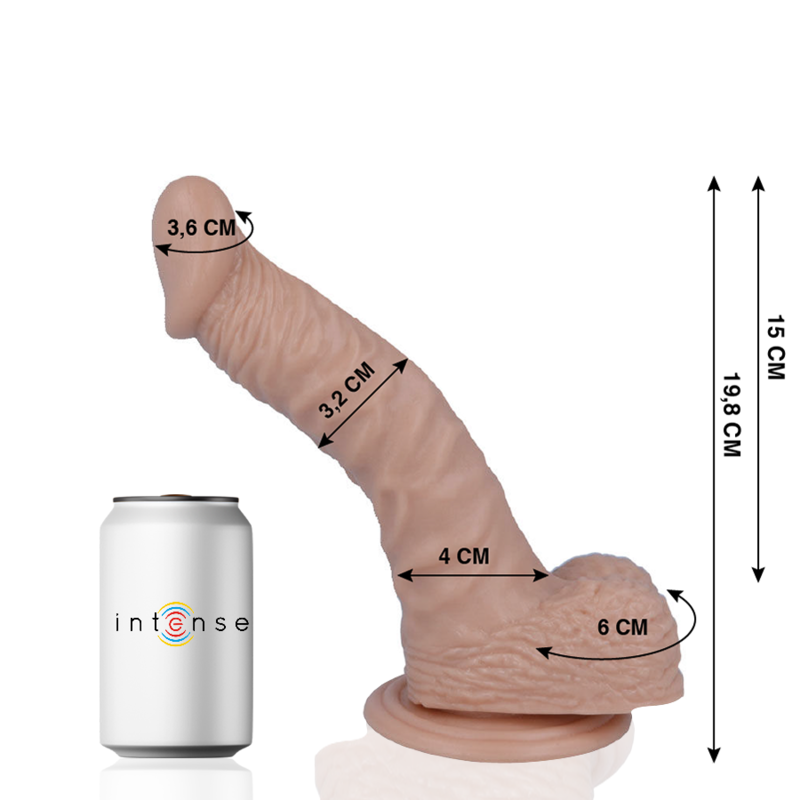 MR INTENSE - 18 PÉNIS RÉALISTE 19.8 CM -O- 3.2 CM MR INTENSE - 18 PÉNIS RÉALISTE 19.8 CM -O- 3.2 CM