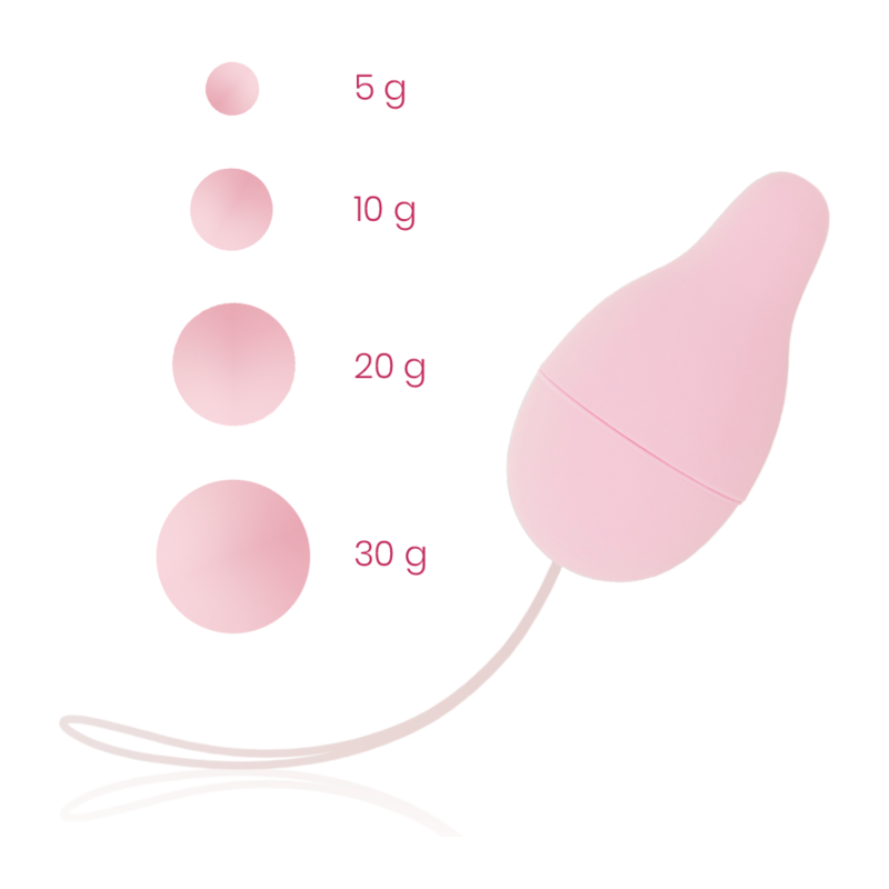 OHMAMA - SYSTÈME DE POIDS KEGEL POUR DÉVELOPPEUR DU PLANCHER PELVIEN OHMAMA - SYSTÈME DE POIDS KEGEL POUR DÉVELOPPEUR DU PLANCHER PELVIEN