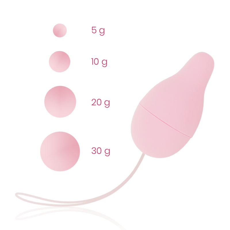OHMAMA - SYSTÈME DE POIDS KEGEL POUR DÉVELOPPEUR DU PLANCHER PELVIEN OHMAMA - SYSTÈME DE POIDS KEGEL POUR DÉVELOPPEUR DU PLANCHER PELVIEN