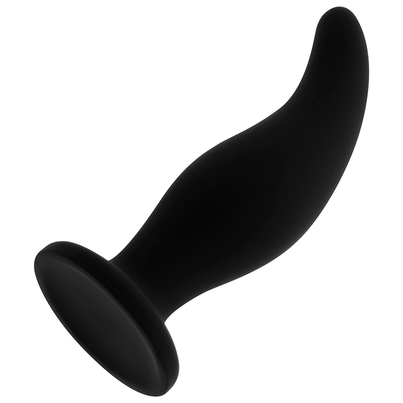 OHMAMA - PLUG ANAL EN SILICONE COURBÉ POINT P 12 CM OHMAMA - PLUG ANAL EN SILICONE COURBÉ POINT P 12 CM
