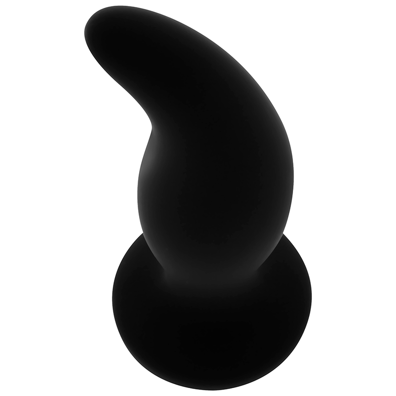 OHMAMA - PLUG ANAL EN SILICONE COURBÉ POINT P 12 CM OHMAMA - PLUG ANAL EN SILICONE COURBÉ POINT P 12 CM