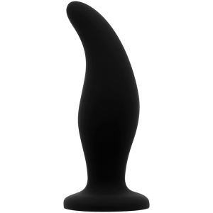 OHMAMA - PLUG ANAL EN SILICONE COURBÉ POINT P 12 CM OHMAMA - PLUG ANAL EN SILICONE COURBÉ POINT P 12 CM