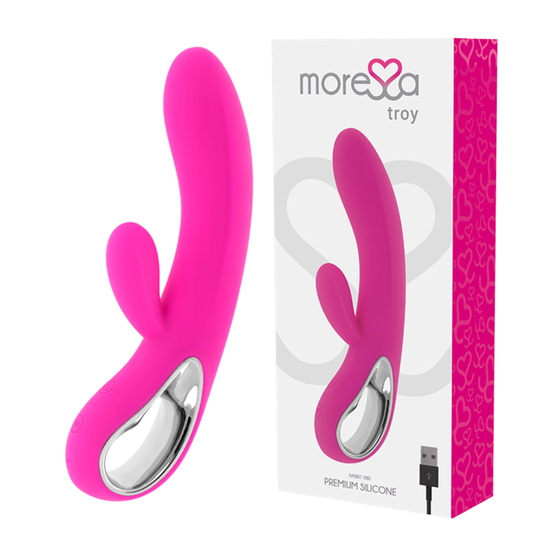 MORESSA - TROY RECHARGEABLE EN SILICONE PREMIUM MORESSA - TROY RECHARGEABLE EN SILICONE PREMIUM