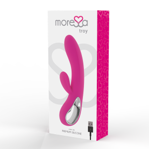 MORESSA - TROY RECHARGEABLE EN SILICONE PREMIUM MORESSA - TROY RECHARGEABLE EN SILICONE PREMIUM