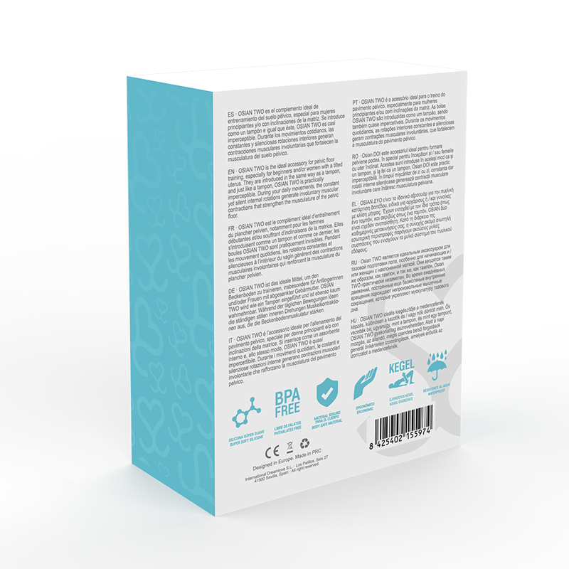 MORESSA - OSIAN DEUX SILICONE TURQUOISE PREMIUM MORESSA - OSIAN DEUX SILICONE TURQUOISE PREMIUM
