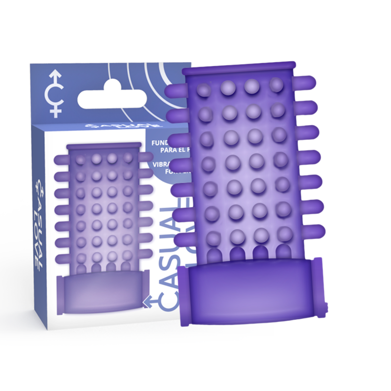 CASUAL LOVE - COUVERCLE DE PÉNIS DE VIBRATEUR LILAS CASUAL LOVE - COUVERCLE DE PÉNIS DE VIBRATEUR LILAS