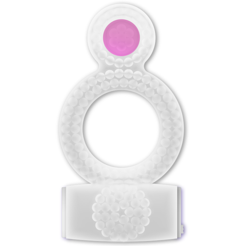 CASUAL LOVE - BAGUE TRANSPARENTE DOUBLE PLAISIR CASUAL LOVE - BAGUE TRANSPARENTE DOUBLE PLAISIR