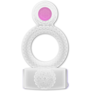 CASUAL LOVE - BAGUE TRANSPARENTE DOUBLE PLAISIR CASUAL LOVE - BAGUE TRANSPARENTE DOUBLE PLAISIR
