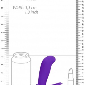 Stimulateur vibrant LEON 8.5 x 3cm Violet Stimulateur vibrant LEON 8.5 x 3cm Violet