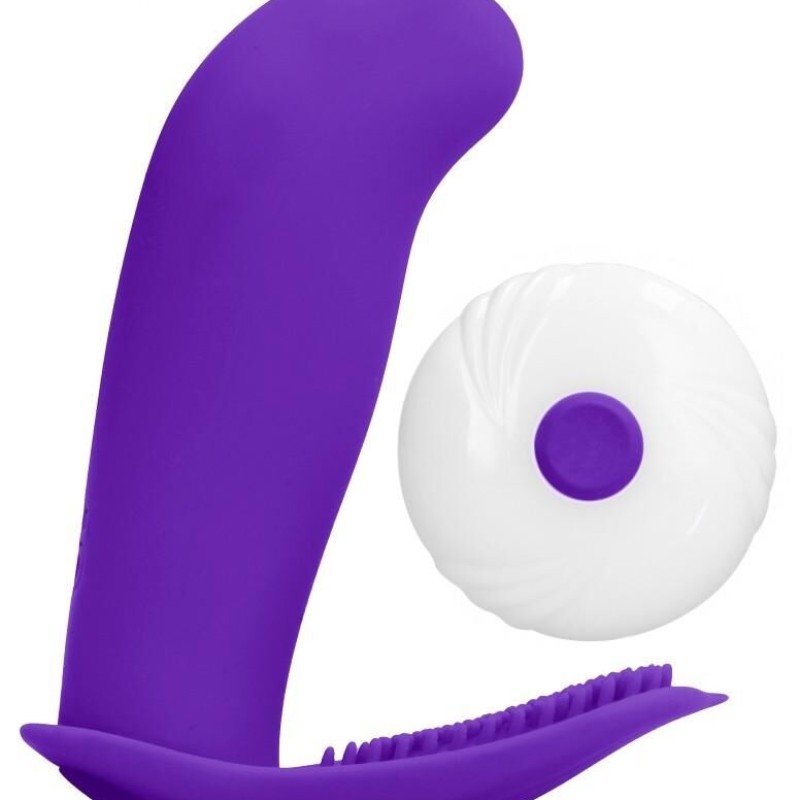 Stimulateur vibrant LEON 8.5 x 3cm Violet Stimulateur vibrant LEON 8.5 x 3cm Violet