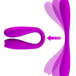 Vibromasseur souple Yedda Pretty Love 17 x 2.7 cm Violet Vibromasseur souple Yedda Pretty Love 17 x 2.7 cm Violet