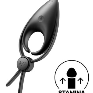 Cockring vibrant Sniper Satisfyer 28mm Noir Cockring vibrant Sniper Satisfyer 28mm Noir
