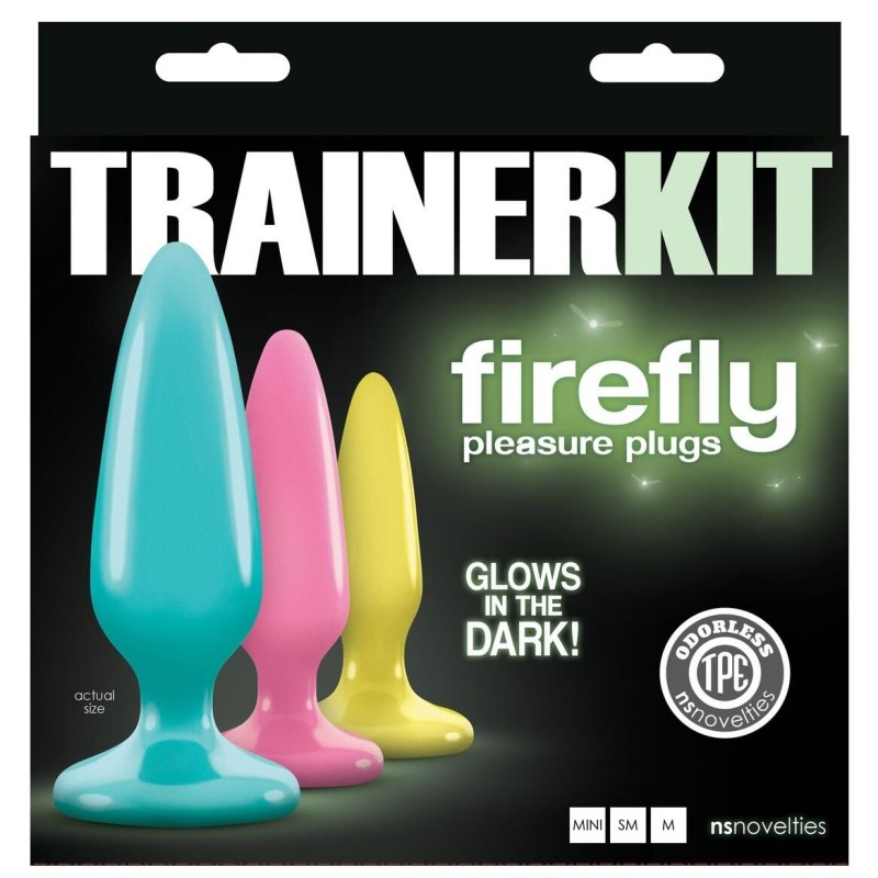 Kit Plugs Anal Phosphorescent Kit Plugs Anal Phosphorescent