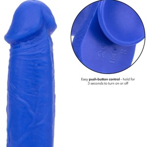Gode vibrant Captain 16 x 4 cm Bleu Gode vibrant Captain 16 x 4 cm Bleu