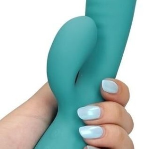 Vibro Rabbit Gonflable Flatblue 11 x 3.5cm Vibro Rabbit Gonflable Flatblue 11 x 3.5cm