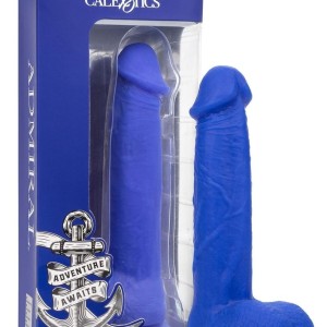 Gode vibrant Captain 16 x 4 cm Bleu Gode vibrant Captain 16 x 4 cm Bleu
