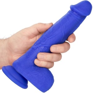 Gode vibrant Captain 16 x 4 cm Bleu Gode vibrant Captain 16 x 4 cm Bleu