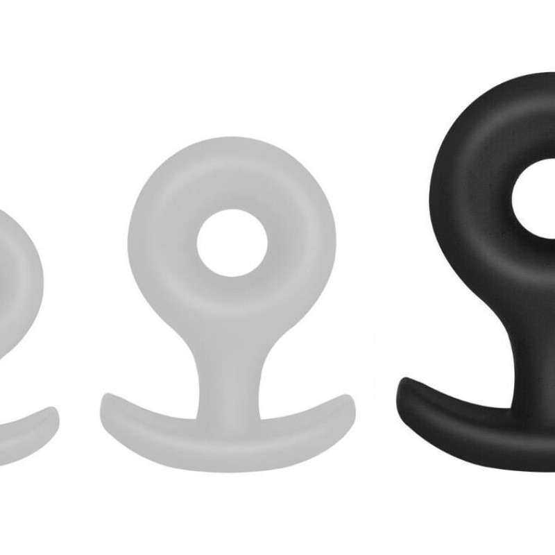 Plug Cercle Hollow Round L 8.5 x 6cm Plug Cercle Hollow Round L 8.5 x 6cm