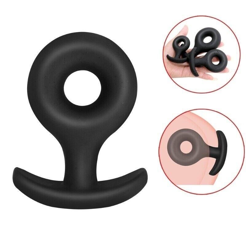 Plug Cercle Hollow Round L 8.5 x 6cm Plug Cercle Hollow Round L 8.5 x 6cm
