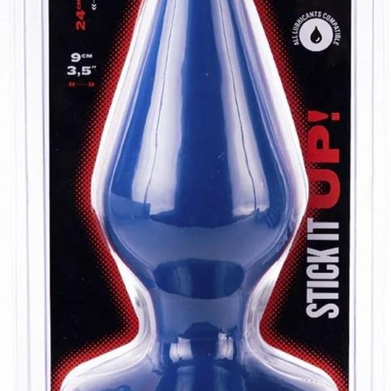 Plug Classic XXL I Love Butt 20 x 9 cm Bleu Plug Classic XXL I Love Butt 20 x 9 cm Bleu