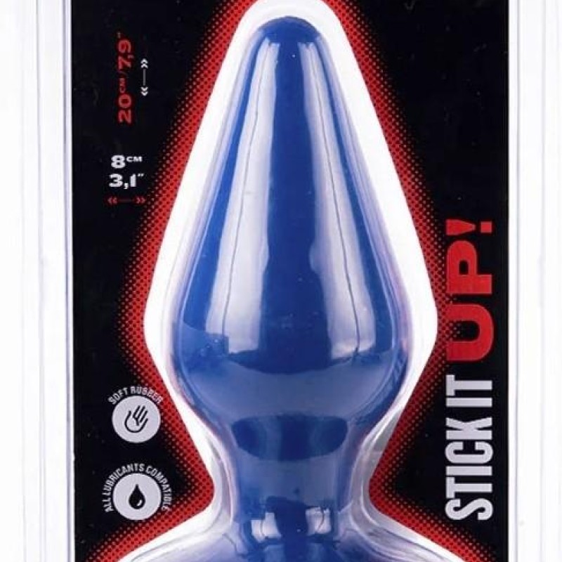 Plug Classic XL I Love Butt 17 x 7.5 cm Bleu Plug Classic XL I Love Butt 17 x 7.5 cm Bleu