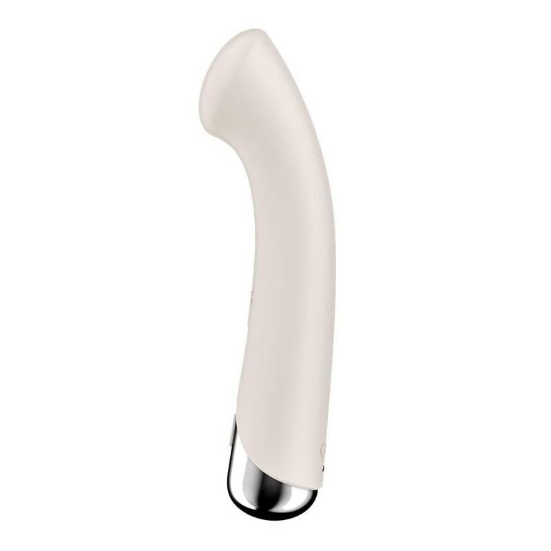 Stimulateur Spinning G-Spot 1 - 11 x 3.5cm Crème Stimulateur Spinning G-Spot 1 - 11 x 3.5cm Crème