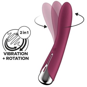 Vibromasseur Point G Spinning Vibe 1 - 11 x 3cm Framboise Vibromasseur Point G Spinning Vibe 1 - 11 x 3cm Framboise